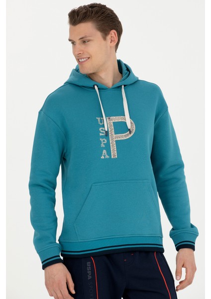 U.S. Polo Assn. Erkek Petrol Sweatshirt 50270788-VR102