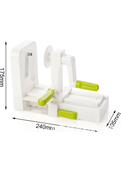 Çok Fonksiyonlu Sebze Kesici Turp Manuel Rende Şelale Patates Parçalayıcı (Yurt Dışından)