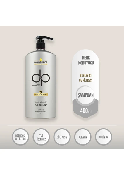 Daily Perfection Bio Barrier Şampuan Renk Koruyucu 400 ml