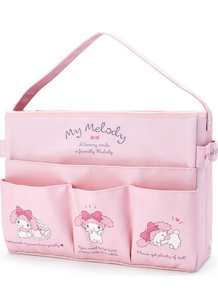 Kawaii Sanrio Kuromi Benim Melody Cinnamoroll Kırtasiye Depolama Kutusu Sevimli Karikatür Çok Fonksiyonlu Kozmetik Soğmuş Depolama Çantası (Yurt Dışından)