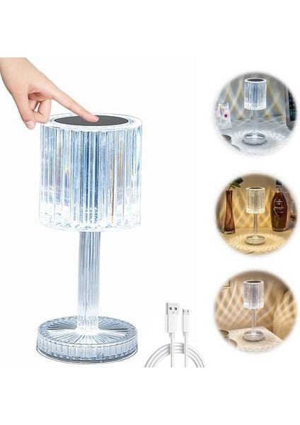 Uzaktan Kumandalı LED Masa Lambası (Yurt Dışından)