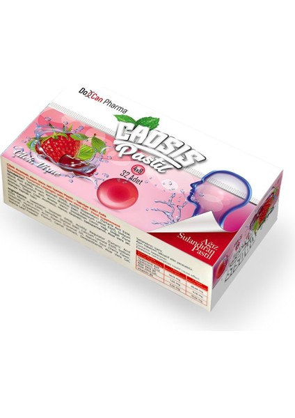 Çilek Aromalı Pastil