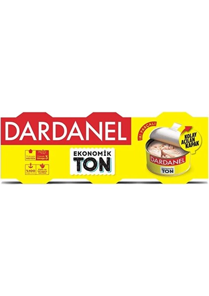 Ekonomik Ton Balığı 3 x 75 gr (1paket)