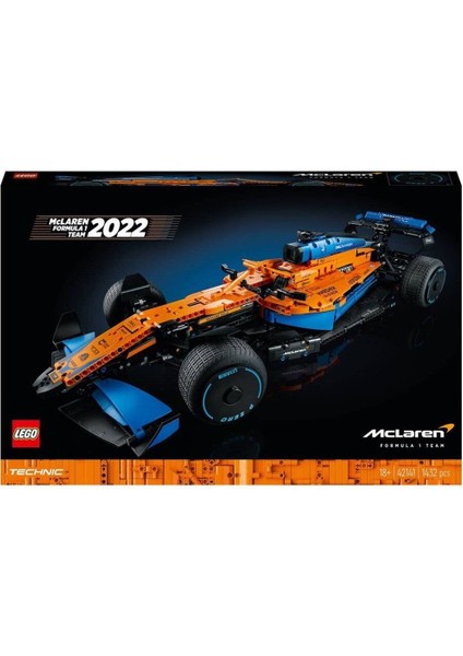 42141 LEGO Technic - Mclaren Formula 1 Yarış Arabası, 1432 Parça +18 Yaş