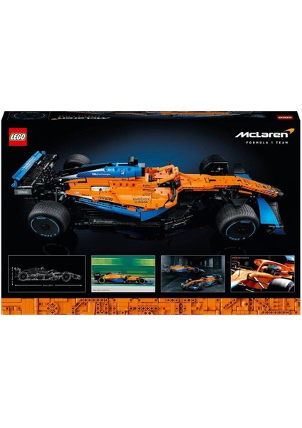 42141 LEGO Technic - Mclaren Formula 1 Yarış Arabası, 1432 Parça +18 Yaş