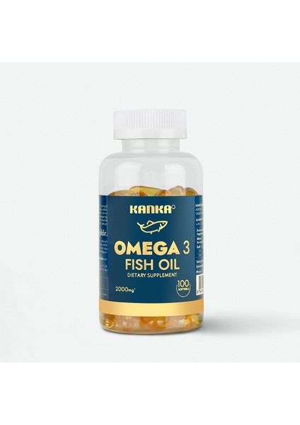 Omega-3 Norweigan Fish Oil Balık Yağı 100 Yumuşak Kapsül