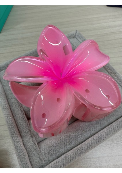 Pembe Lotus Çiçeği Mandal Toka