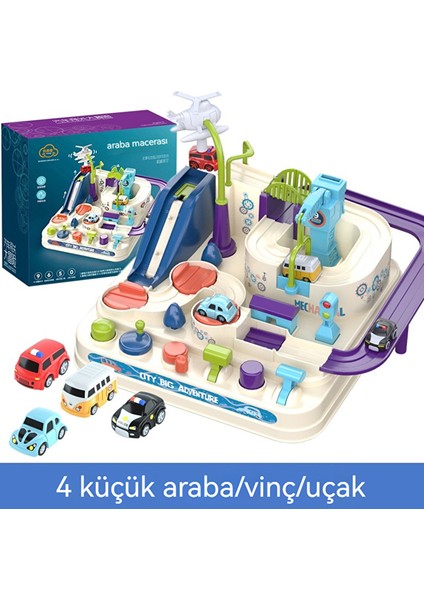 Travel Araba Macera Tren Raylı Araba Çocuk Oyuncakları (Yurt Dışından)