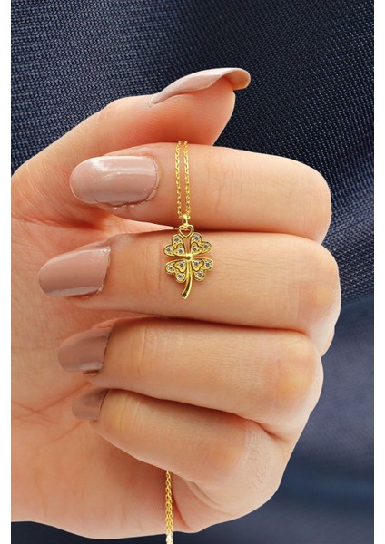 925 Ayar Gümüş Yonca Kolye fiyatları