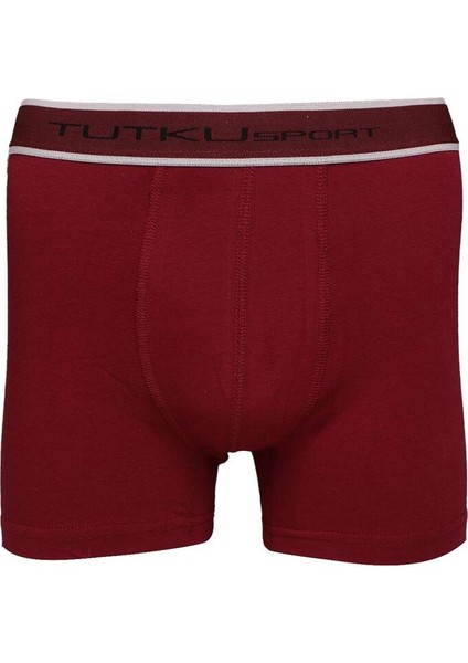 Elastan Spor Erkek Boxer 400 Bordo