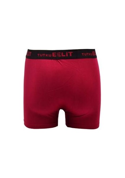 Modal Elastan Spor Erkek Boxer 1252 Bordo