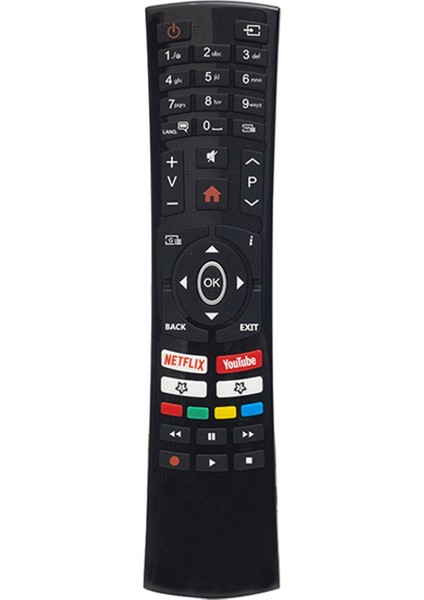 Vestel Netflix Youtube Tuşlu LCD Uzaktan Kumanda