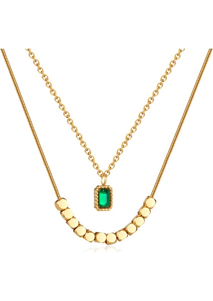 Noel Hediyesi Kolye ile Köprücük Kemiği Zinciri (Yurt Dışından)