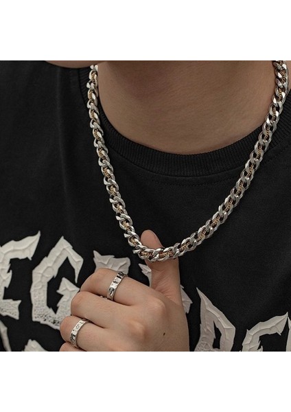 Kolye Erkek Hip Hop Aksesuarları Köprücük Kemiği Zinciri (Yurt Dışından) fiyatları