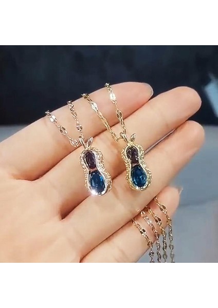 Köprücük Kemiği Zincirli Fıstık Şeklinde Kolye (Yurt Dışından) fiyatları