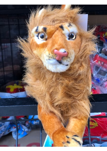 Sesli Kükreyen Aslan Peluş 30 cm