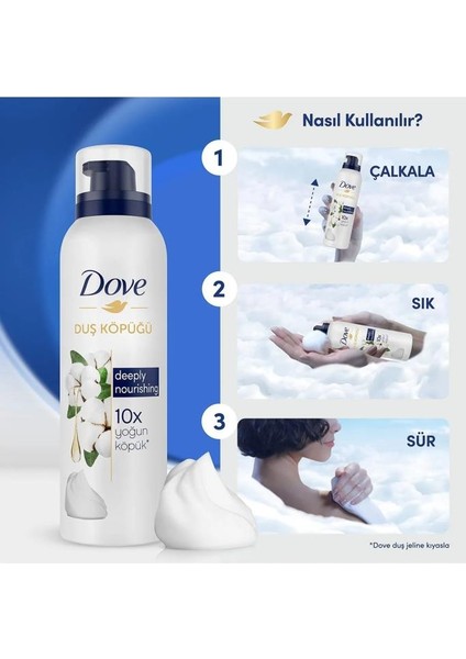 Duş Köpüğü Deeply Nourishing 10 Kat Daha Yoğun Köpüğe Sahip Formül 200 Ml.