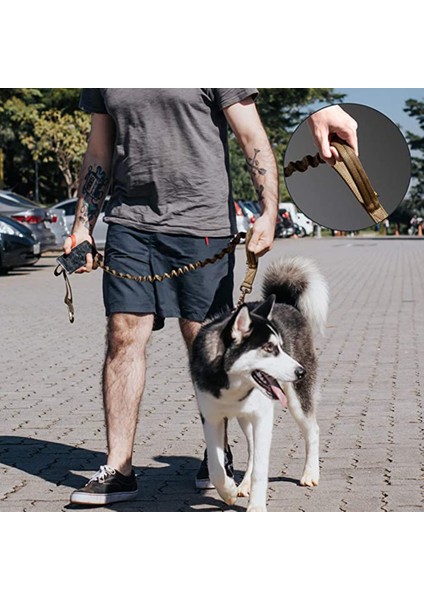1pcs Taktik Dış Mekan Köpek TASMASI-96-150CM Haki (Yurt Dışından) indirimleri