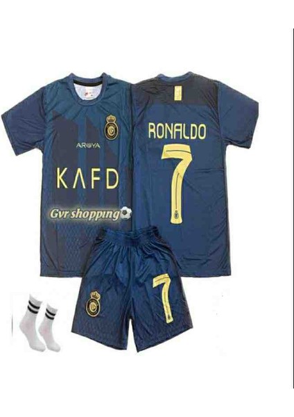 Al Nasr Ronaldo Yeni Sezon Çocuk Taraftar Formasi 3 Lü Takim