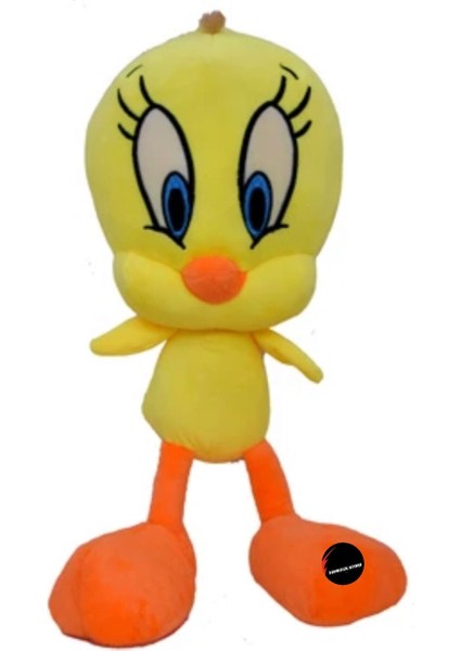 Tweety Civciv Peluş Oyuncak Sevimli Kuş Pelüş Büyük Boy