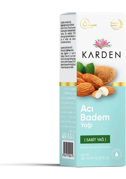 Acı Badem Yağı 20 ml