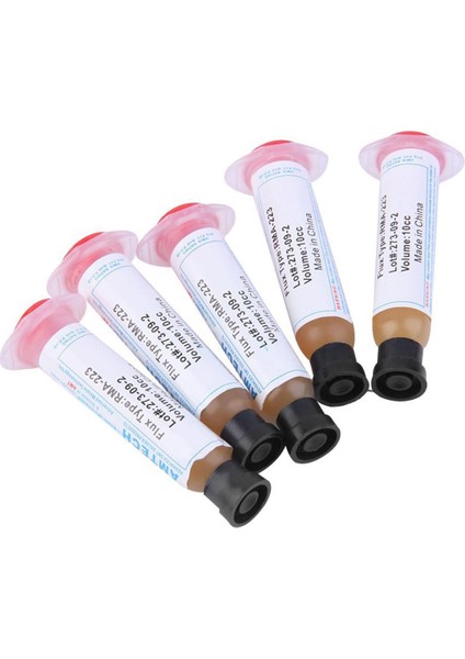 5 Adet Pratik No Korozyon Lehim Lehimleme Pastası Fgrease 10CC 10ML (Yurt Dışından)