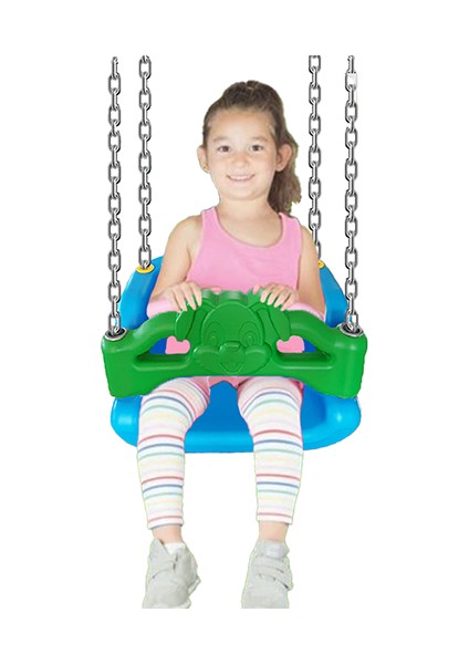 Zincirli Korumalı Salıncak Oturağı 6mm Kalibre Zincirli Park Salıncağı Park Salıncak Oturağı Modelleri