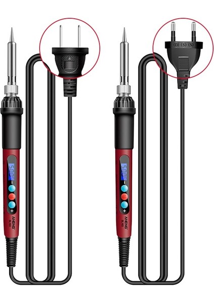 13/18 Adet Elektrikli Havya Alet Kiti 60 W Dijital Elektrikli Havya Sıcaklığı Ayarlanabilir Kaynak Aracı Seramik Isıtıcı Lehimleme Ipuçları (Yurt Dışından) indirimleri