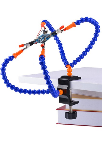 3 Esnek Kollu Masa Kelepçesi Lehimleme Istasyonu (3 Pençe) (Yurt Dışından) fırsatları