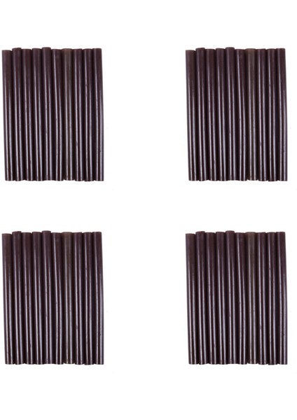40 Adet 100MM x 7mm Yapıştırıcı Sıcak Tutkal Çubukları Sıcak Tutkal Tabancası Kahverengi (Yurt Dışından)