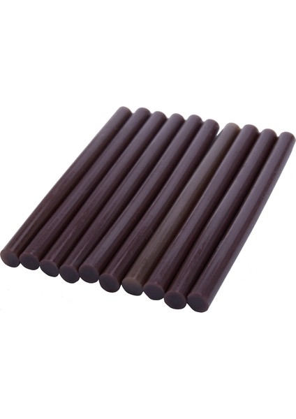 40 Adet 100MM x 7mm Yapıştırıcı Sıcak Tutkal Çubukları Sıcak Tutkal Tabancası Kahverengi (Yurt Dışından)