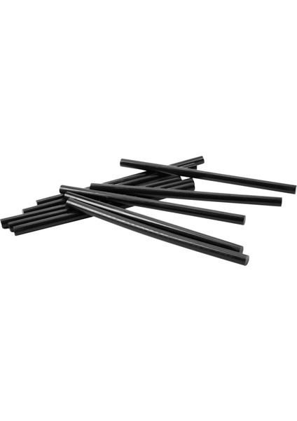 20PCS Sıcak Tutkal Yapıştırıcı Çubukları 150X7MM Siyah (Yurt Dışından)