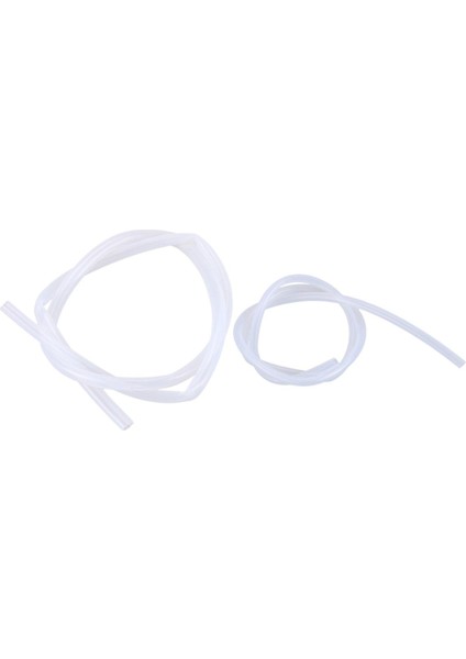 Bradoo- 2 Rulo Silikon Gıda Sınıfı Su Hava Borusu Hortumu 1 Metre, 8mm x 10MM ve 6mm x 8mm (Yurt Dışından)
