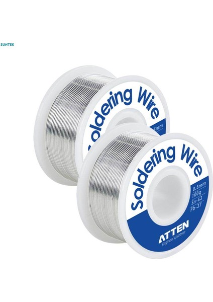 SN63 PB37 Lehimleme Teli Rosin Çekirdek Lehim Akısı Kaynak Teli Makarası 100G 0.5mm (Yurt Dışından) fırsatları