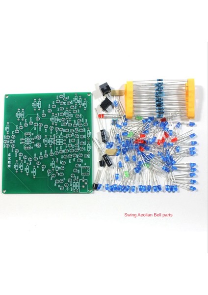 Dıy Elektronik Kiti Dc 4.5-5 V Salıncak Rüzgar Ahenge Windbell Lehimleme Projesi Uygulama Öğrenme Kiti, Durumda Olmadan (Yurt Dışından)