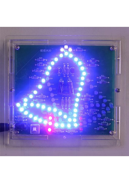 Dıy Elektronik Kiti Dc 4.5-5 V Salıncak Rüzgar Ahenge Windbell Lehimleme Projesi Uygulama Öğrenme Kiti, Durumda Olmadan (Yurt Dışından)