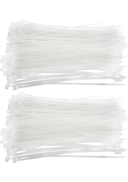 Kablo Bağları Sarar / Fermuarlı Bağlar, Beyaz 400 Adet 150MMX3MM (Yurt Dışından) indirimleri