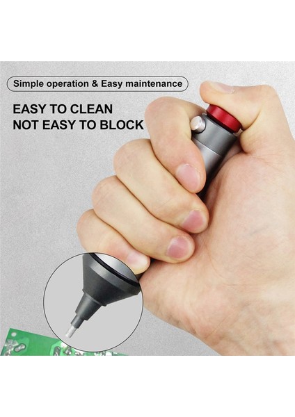 1 Adet Lehim Sökme Pompası Ss-02 Profesyonel Kaynak Araçları Lehim Sökme Sökücü Aracı Smt Ic Pikap Sökücü Aracı (Yurt Dışından)
