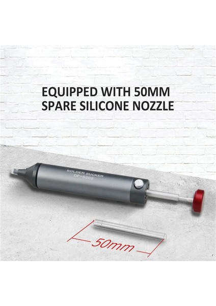 1 Adet Lehim Sökme Pompası Ss-02 Profesyonel Kaynak Araçları Lehim Sökme Sökücü Aracı Smt Ic Pikap Sökücü Aracı (Yurt Dışından)
