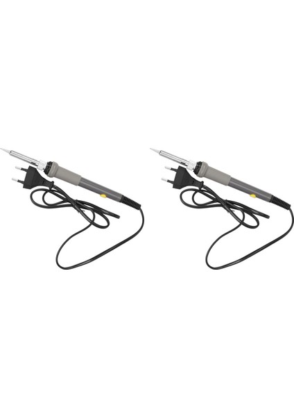 Srıwen 2x 60W Ayarlanabilir Elektrikli Sıcaklık Kaynak Havya Aracı 200-450 Santigrat Derece (Ab Fiş) (Yurt Dışından)