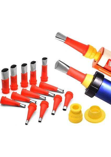 18 Adet Paslanmaz Çelik Kalafat Memesi Aplikatör Kalafat Sonlandırıcı Tutkal Silikon Mastik Bitirme Aracı Mutfak Banyo (Yurt Dışından) modelleri