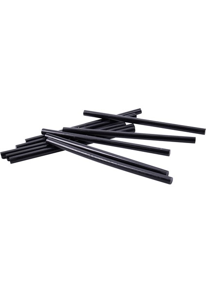 30PCS Sıcak Tutkal Yapıştırıcı Çubukları 150X7MM Siyah (Yurt Dışından)