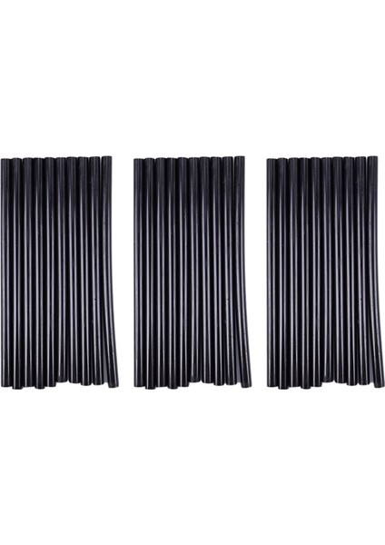 30PCS Sıcak Tutkal Yapıştırıcı Çubukları 150X7MM Siyah (Yurt Dışından)