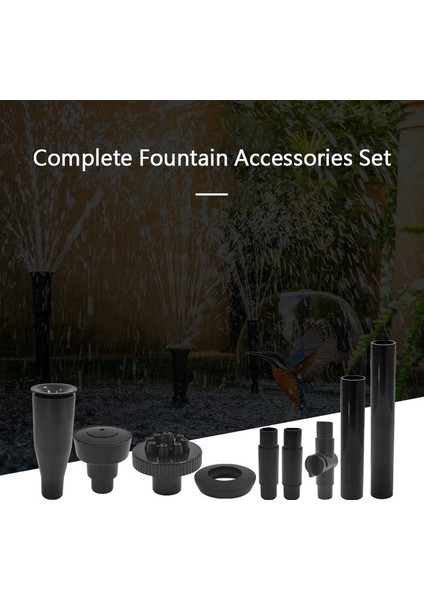 Çeşme Pompası Nozulları Seti Çok Fonksiyonlu Bahçe Çeşmesi Plastik Meme Kafası Adaptörleri ile Dalgıç Pompa Için Uzatma Tüpü (Yurt Dışından) fırsatları