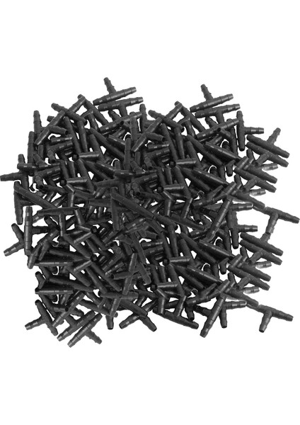 Srıwen 2020 Damla Sulama Dikenli Konnektörler, Evrensel Dikenli Tee Bağlantı Parçaları 100 Adet, 1/4 Inç Damlama Borusuna Uygun (4/7mm Tee Boru) (Yurt Dışından) indirimleri