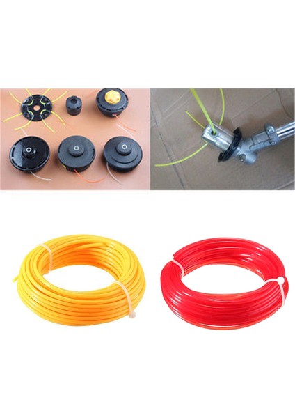 10 M x 2mm Strimmer Hattı Çalı Tırpan Çim Düzeltici Naylon Kordon Tel Yuvarlak Dize Podazz (Yurt Dışından) indirimleri