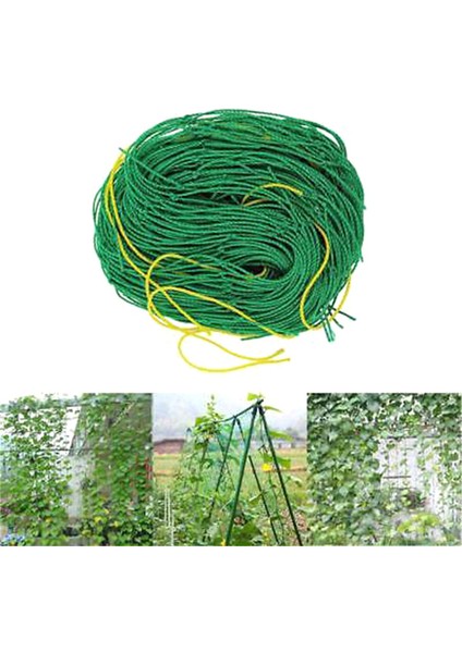 Bahçe Yeşil Naylon Kafes Netleştirme Desteği Tırmanma Fasulye Bitki Ağları Büyümek Çit Güneş Işığı Süper Mağaza (Yurt Dışından) fiyatları