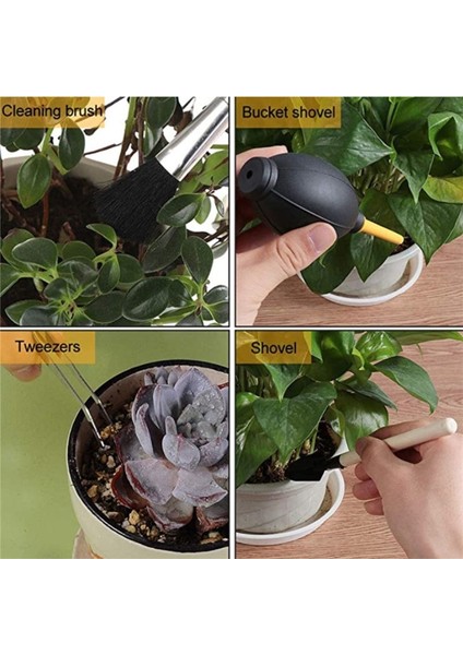 [sıcak] 14 Parça Mini Bonsai Aletleri Bahçe Alet Seti Kaktüs Sulu Meyveler Bitkileri Dikim (Yurt Dışından)