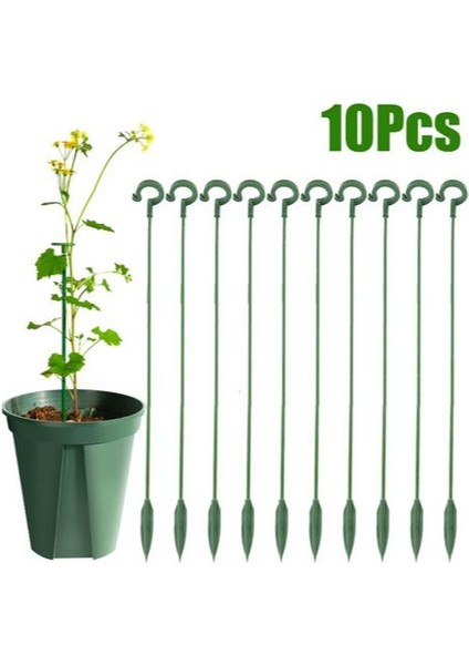 10 Adet Bitki Şekli Braketi/yatma Önleyici Phalaenopsis Çiçek Destekleri/bahçe Için Tek Kök Çalı Tutucu (Yurt Dışından) fiyatları