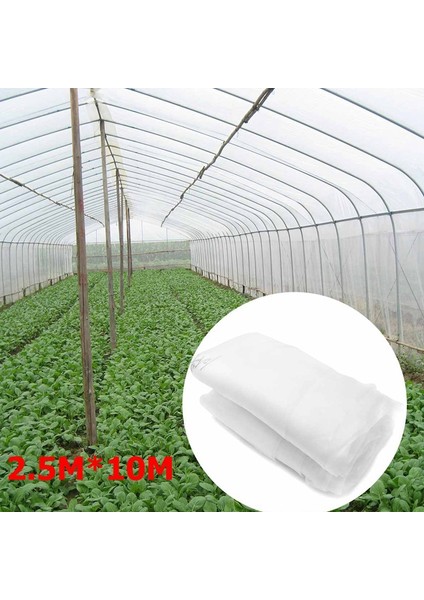 2.5X10 Metre 8X32FT Sebze Netleştirme Örgü Sivrisinek Anti-Kuş Ağı Sera Bahçe Mahsul Sebze Koruma Ince File Kumaş (Yurt Dışından)